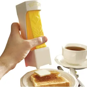 1 Pack Butter Slicer Cutter Dispenser, Simple One Click Spreader Tool for Storing, Cutting Individual Pats & Sticks of Cold Cheese, Suitable for Quickly Making Breakfast, Dinner, Bread, Cake, Cookies