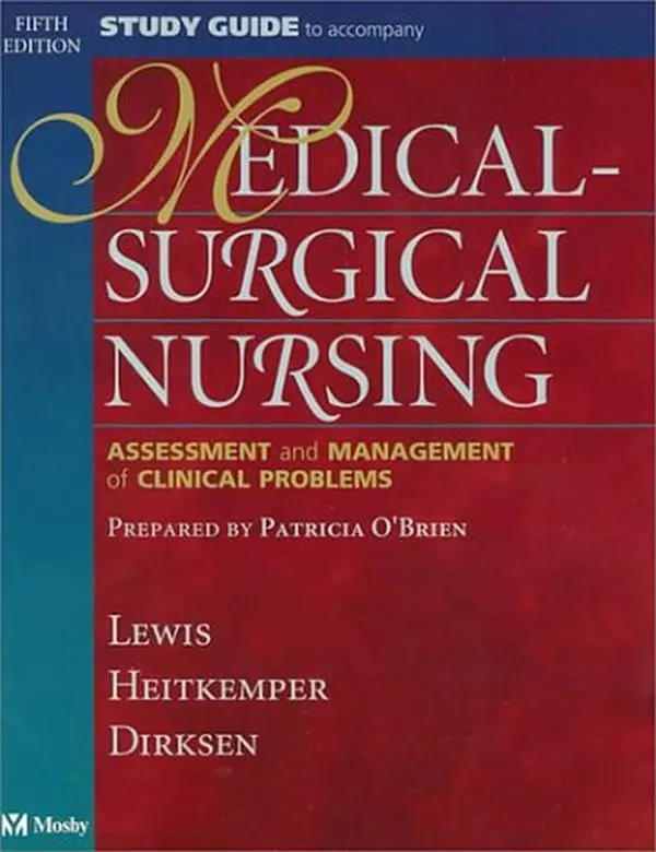 USED Book - Study Guide to Accompany Medical-Surgical Nursing: Assessment and Management of Clinical Problems by Linda Bucher RN  PhD  CEN  CNE (Hardcover) - english