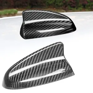 For 2015-2024 DODGE CHARGER REAL CARBON FIBER SHARK FIN ANTENNA COVER CAPS