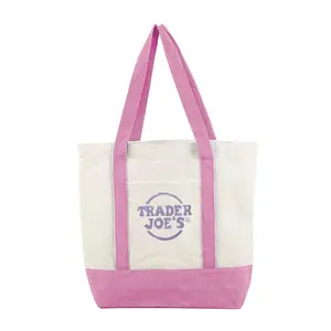 (small-sized bag)Trader Joe’s Women’s Floral Tote Bag - Stylish & Spacious BeachBag, Perfect for Summer Vacations, Shopping & Casual Outings,Lightweight & Chic Beach Purse for Women, Ideal for Travel, Market Runs & Sunny Day Adventures tiktokshopspringglo