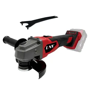 Cordless Angle Grinder for Milwaukee 18V Battery, 4-1/2" Brushless Grinder with 3 Variable Speed up to 8500 RPM Battery Powered Angle Grinder for Cutting, Grinding, Polishing (Tools Only)