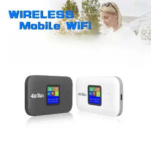 Portable WiFi Hotspot 2026, 4G 5G MobileWiFi with SIM Slot, 300Mbps LED Display,Stable Connection, Supports 10 Devices forOutdoor RV Use (Sports & Outdoor CampingEssential), Wifi Portable