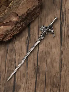 Vintage Viking Wave Sword Hairpin, Fashionable Nordic Norwegian Style Hair Accessory, Perfect for Party Valentine Mother's Day Birthday Gift, Perfect gift choice, Cultural Heritage