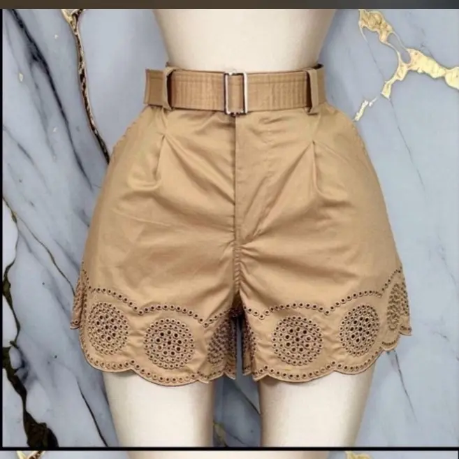 High waisted shorts