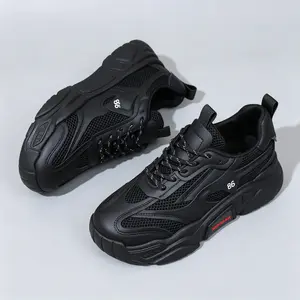 2026 new four-season women's casual sneakers, fashionable lace-up soft sole heightening travel casual shoes, outdoor thick-soled shock-absorbing running shoes, indoor anti-slip rebound training fitness sports shoes, runner, girl trainer