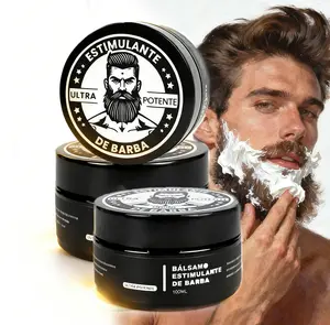 Men's Ultra Potente Minoxidil Beard Cream by Apolo. 2X Strength Alopecia Stimulant, Fast Follicle Activation &Repair