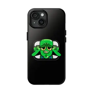 Goblin Boo Hoo Emote Clash Royal Game Phone Cases Phone Cover Hard Case Tough 2-piece Phone Case 17 Air 17 Promax 16 15 14 11 Pro Max 13 12 Mini XR XS X Soft Back Cover Protection Shockproof Cellphone Smartphone