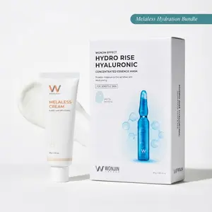 Wonjin Effect Deep Hydrating Sheet Mask for Dry Skin and Moisturizing included ingredients of Patented Jellyco Pep and Patented Aquaxyl and 11 layer hyaluroic acid and petides and plant extracts to deal with dry skin & flaky Collagen Hydrogel Mask