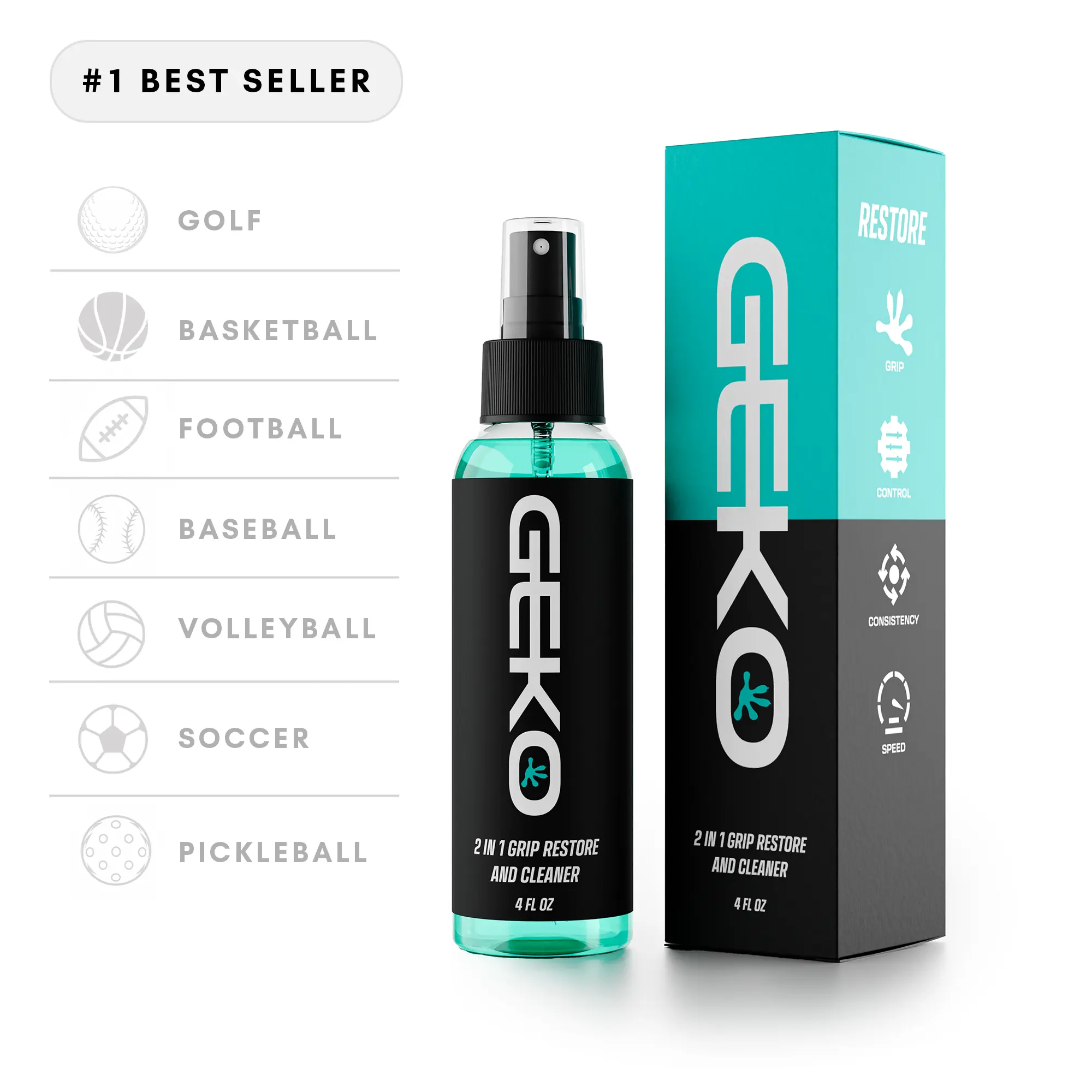 2-In-1 Grip Restore And Cleaner