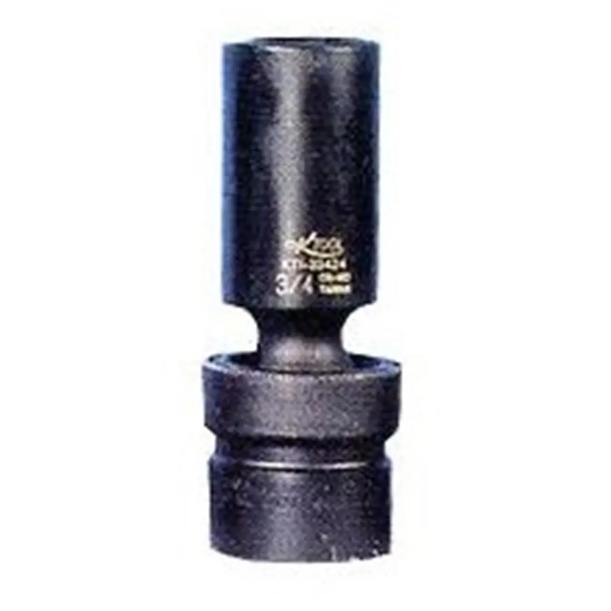 K Tool International KTI33524 Socket Impact Flex 0.75 Inch 0.5 Inch Drive Standard