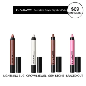 [LIVE Exclusive] M·A·C DazzleLips Crayon Signature Picks