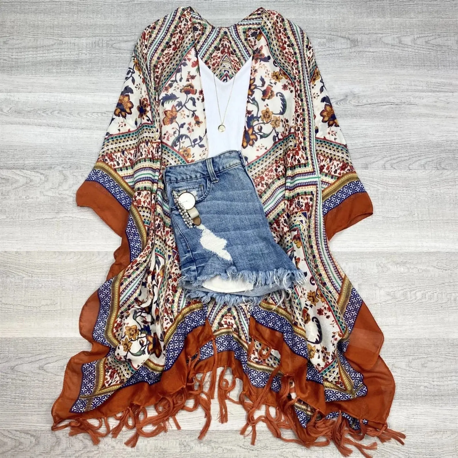 Bohemian Tassel kimono Bohemian Tassel kimono