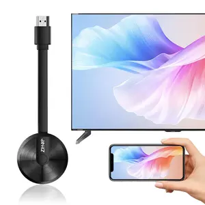 ZIHNIC Wireless Screen Projector HD TV Monitor Portable Mobile Phone Connection TV Monitor HD Wireless 5G 4K Horizontal and Vertical Screen Connector