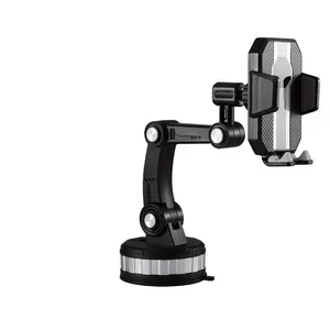 New Car Phone Tablet Holder, Universal Multi-Joint Adjustable Stable Suction Cup, Fits Most 4.7-14 Inch Phones Tablets, Car Truck Use