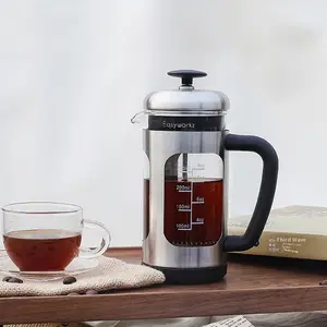 Glass French Coffee Pot Coffee Brewing Filter Appliance Tea Infuser