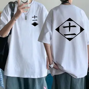 Gotei 13 Division, Anime Oversize T-Shirt, Comfortable Unisex Oversized Boxy Tee, Relaxed Fit Top Collection Tee Streetwear Casual graphic