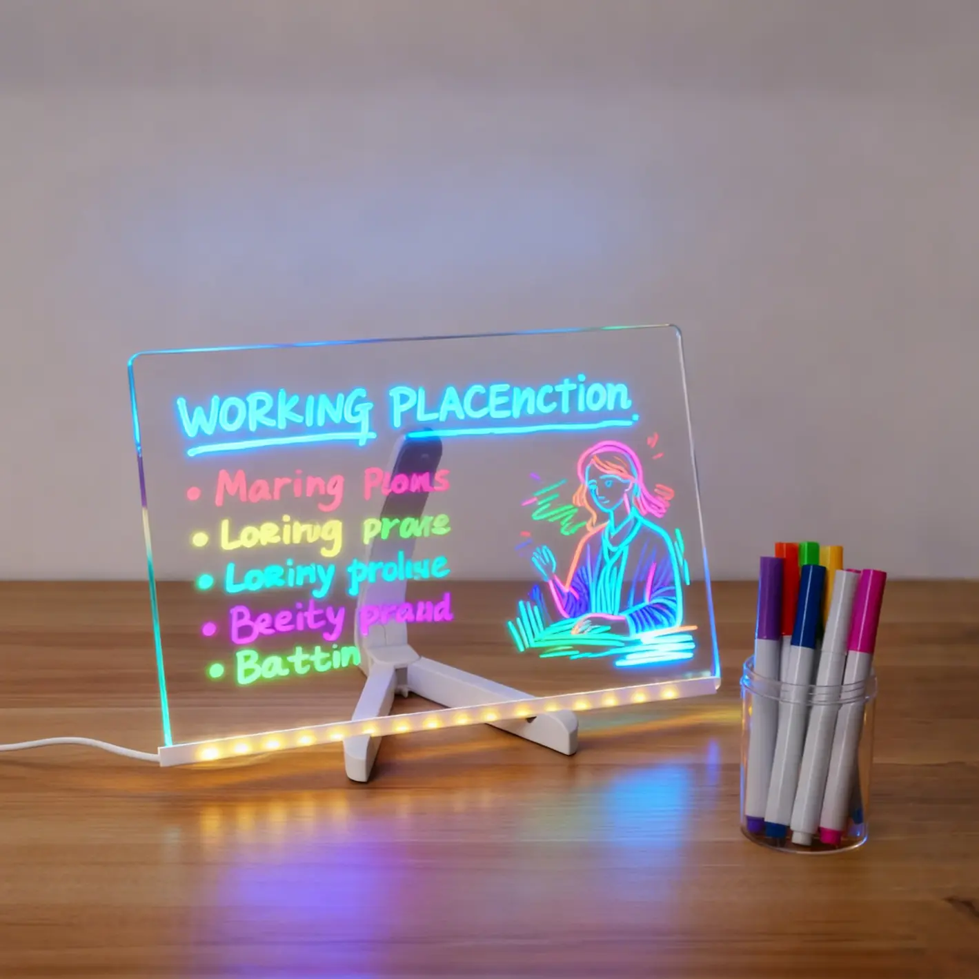 Kids' Educational Arts & Crafts Message Board, Interactive Toy for Creative Learning
