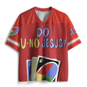 Do u-no Jesus Christian Mesh Jersey Religious Faith Athletic Top Bible Verse Menswear Womenswear Best Gift