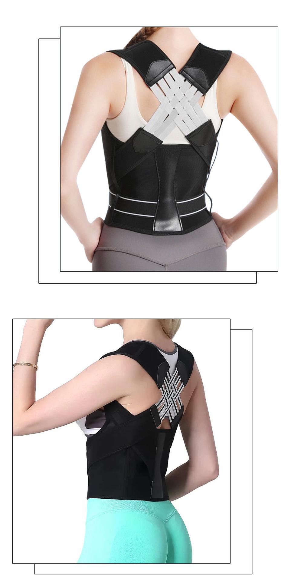 Invisible Back Brace for a Polished Body Contour Invisible Back Brace for a Polished Body Contour