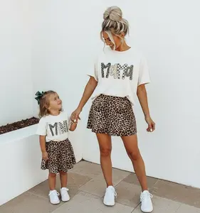 Mama and Mini Leopard Shirts