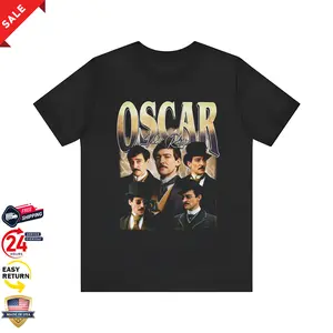 Oscar Van Rhijn Bootleg Vintage T-Shirt Featuring Retro TV Character Design for Fans of The Gilded Age