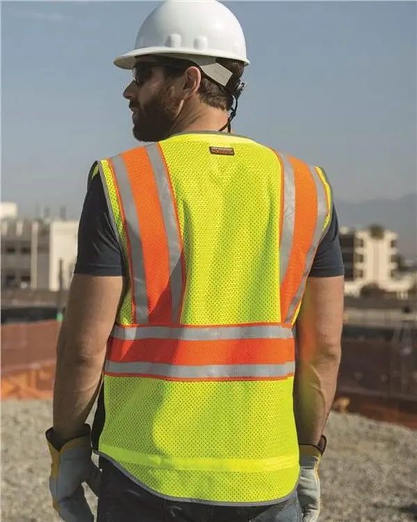 Custom Embroidered - Kishigo - Unisex Premium Brilliant Series® Ultimate Reflective Vest - 1543-1544