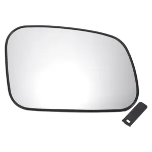 Car Rearview Right Passenger Side Mirror Glass Replacement W/ Backing Plate Heated White Glass for Land Rover Discovery 2 1998-2004