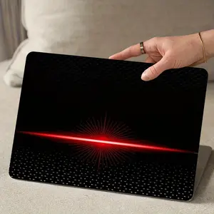 2-Piece Laptop Art Decal Tech Sense Pattern Case, Universal Netbook Skin Sticker Non-reusable Laptop Skin Sticker Decal Waterpr