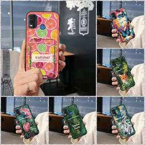Dirt-resistant Full wrap Phone Case For Nokia G11 Plus Silicone Fashion Design Card bag Durable Soft case Cute Waterproof Anti-knock Anti-dust Card slot Cartoon protective Cover