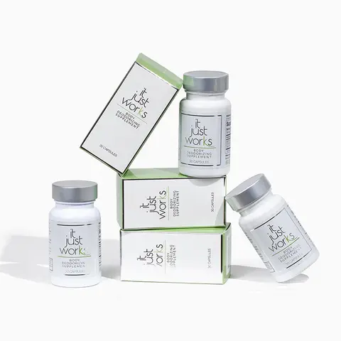 FRESH by It Just Works: Internal Deodorant for Body Odor Control - Choose Your Pack Size (30 Ct Chlorophyll Capsules per Bottle) - Odor Free, Odor Proof, Full Body Freshness, Detox, Probiotic Deodorant Natural Deodorant Detox Body Odor Remover