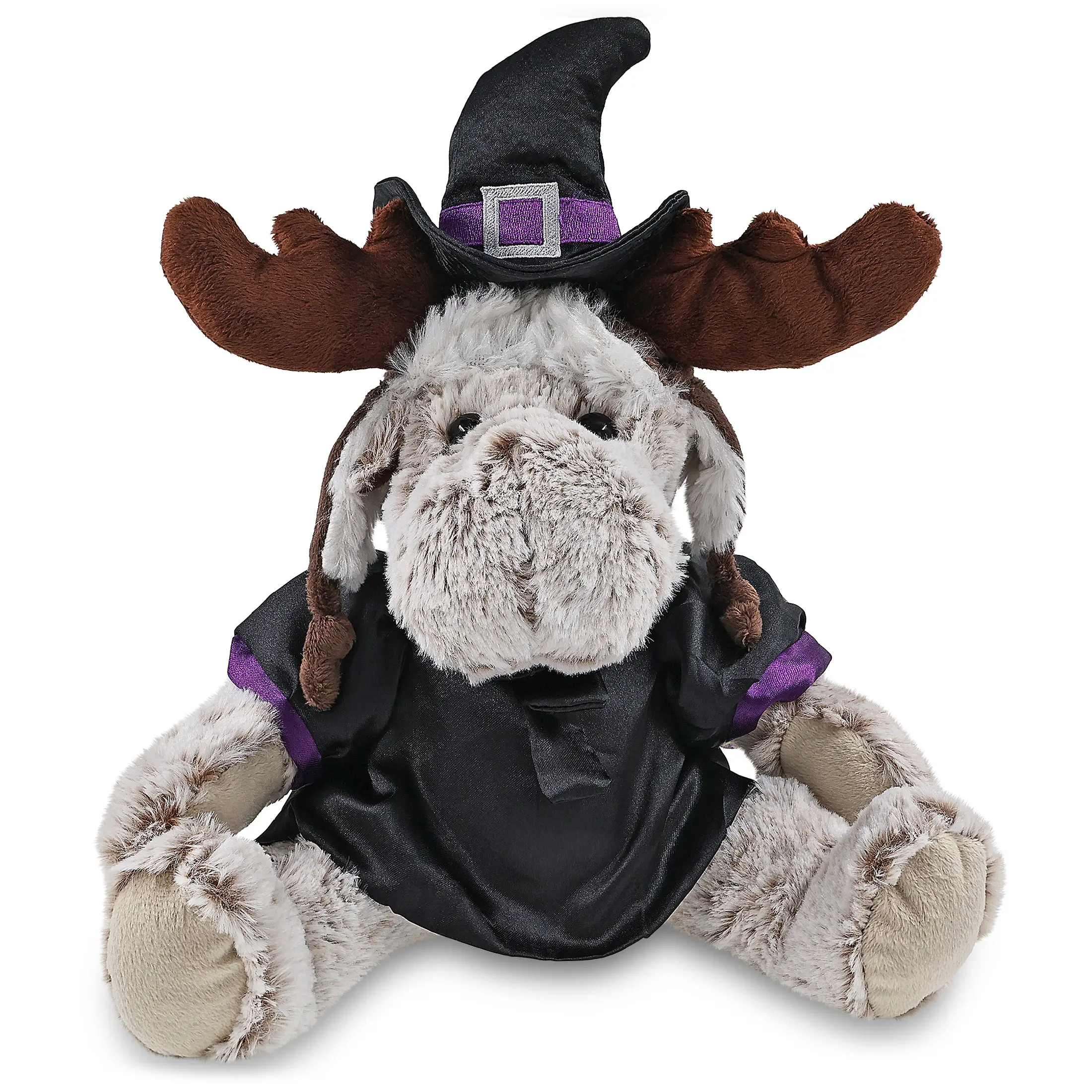 SUPER SOFT PLUSH WITH CLOTHES - MOOSE WITCH DRESS UP
