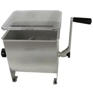 Professional Series Stainless Steel 20Lbs Manual Meat Mixer