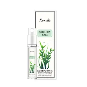 Roxelis Sage Sea Salt Eau De Parfum Spray Mild Lasting Charm Fresh Non-Sticky Light Fragrance