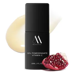 Monopoli Skin 10% Pomegranate Vitamin C Serum | Brightening & Antioxidant-Powered Skin Defense | Daily Glow | Add to Cart Now for a Radiant, Even-Toned Glow!