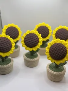 Sunflower desk decor 3D
