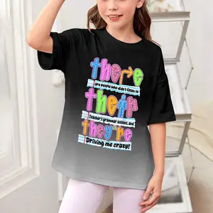 There Their They're Funny Grammar Teacher Meme Humor Quotes T-Shirt
