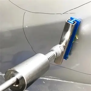 6-Piece Dent Repair Tool Set, Stainless Steel Pulling Film, Car Body Repair Kit, Blue Color, Durable & Effective