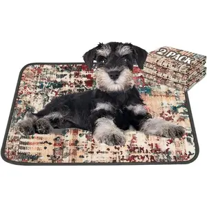 Washable Pet Training Pads - Reliable Leakproof Solution for Dogs and Whelping Needs