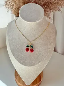 Cherry Sparkle Necklace