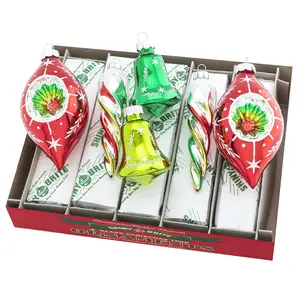 Holiday Splendor 6 Count 4" Count Mixed Shapes