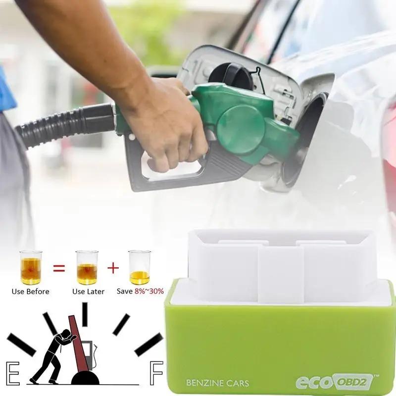 Car Fuels Saver Dual-Plate Fuels Saver With Chip Nitro OBD2 Economy Fuels Saver Tuning Box Chip Car Fuels Saving square drive adapter