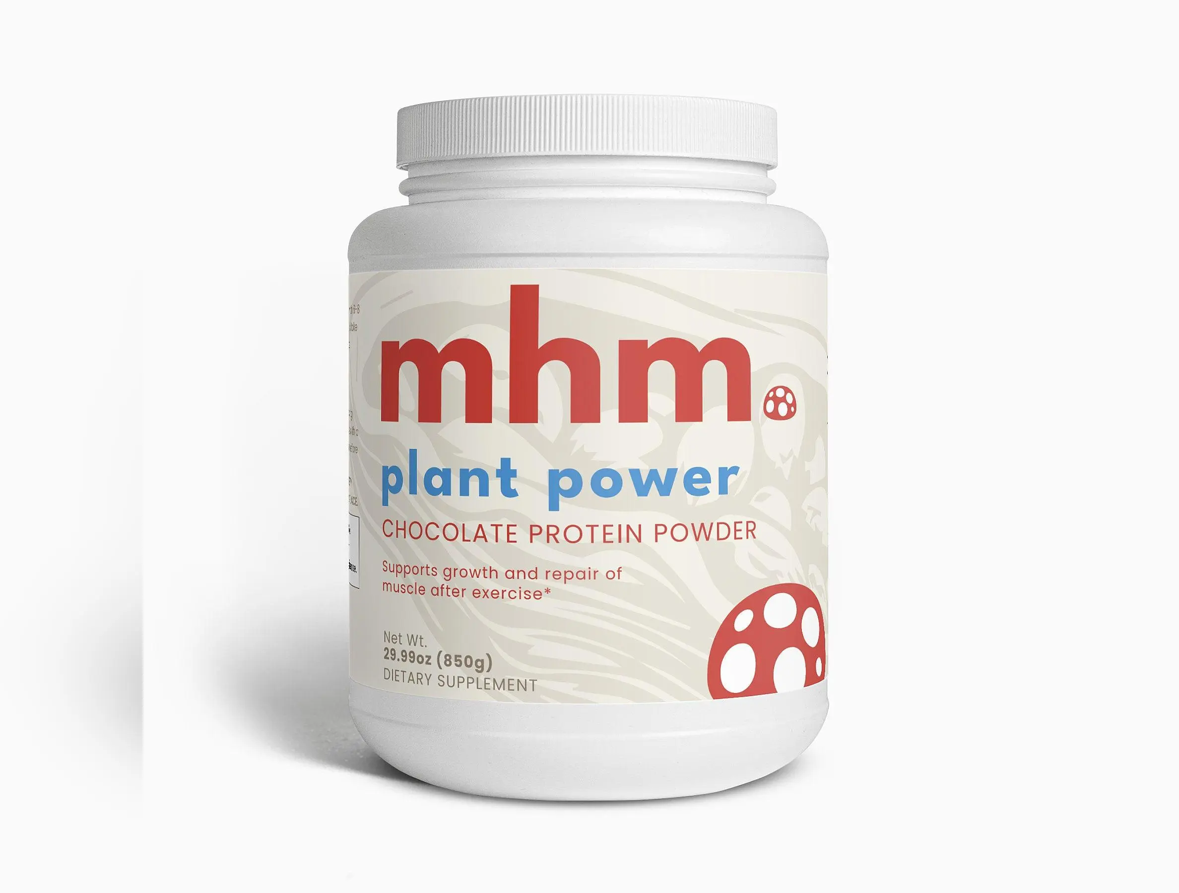 Plant Power Chocolate Protein – Dairy-Free, Gluten-Free Protein for Post-Workout Recovery