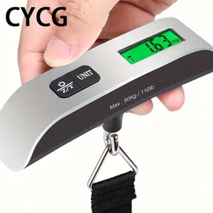 Cycg Portable Electronic Hanging Scale, Compact Food Measurement Tool, Ideal for Kitchen & Travel Use, Durable Design, Digital Scale