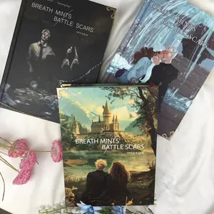 Breath Mints Battle Scars Hardcover Book by Onyx_and_Elm | Custom Dramione Fanfiction Bind | 3 Cover Options - Luxury Viral Bookish Gift, BookTok and Bookstagram