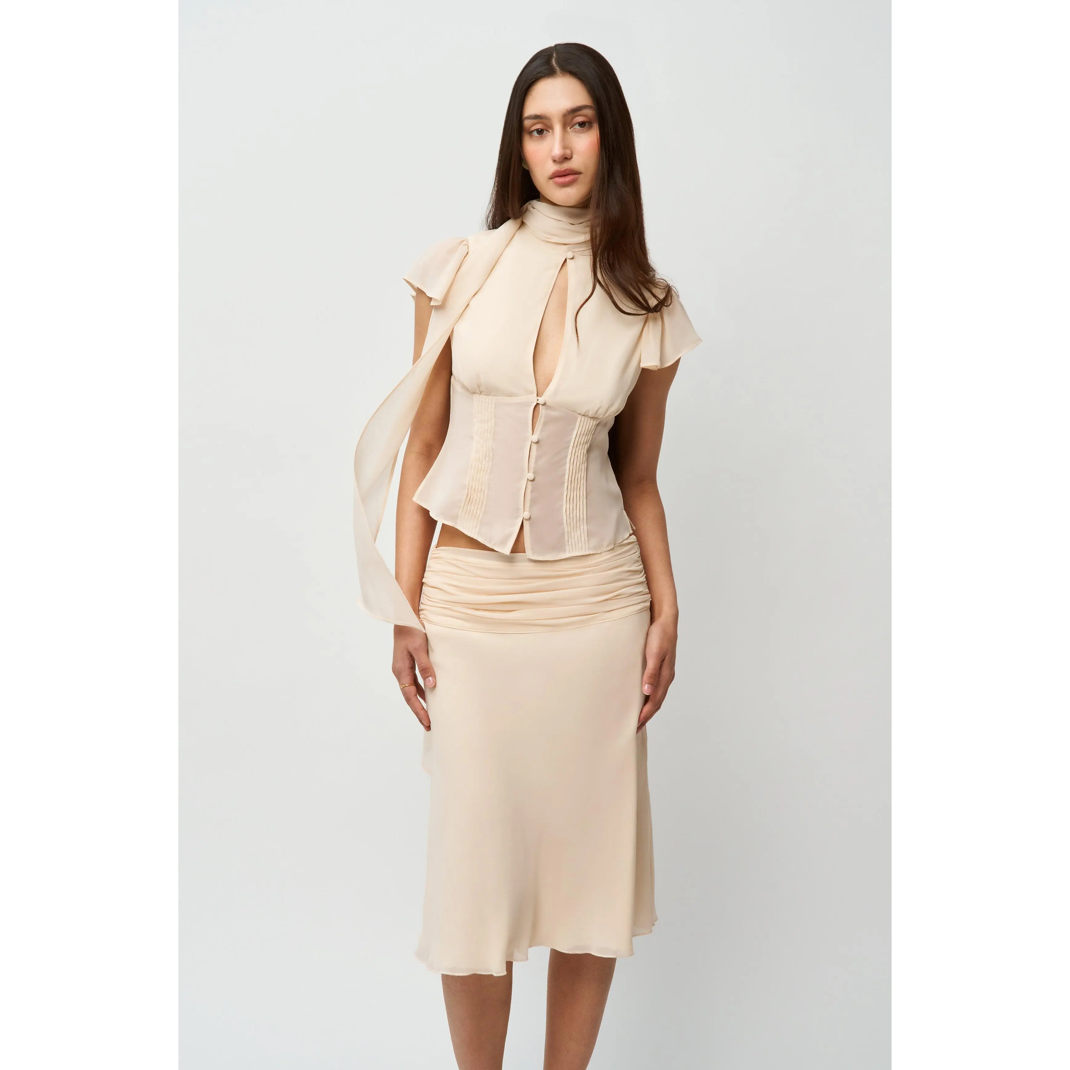 Eda Midi Skirt