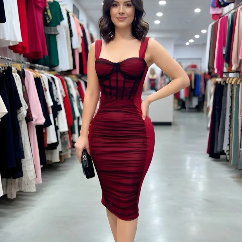 little bodycon dress Black Open Back Sleeveless Bodycon Mini Dress