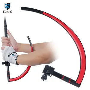 Caiton 1PC Golf Wrist Swing Posture Aid | High-quality rubber material, safe and durable, easy to install, precisely controls clubface angle, effectively solves slice/hook problems, suitable training equipment for beginners and experienced golfers.