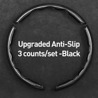 Upgraded Anti-Slip,3 counts/set -Black
