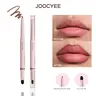 JOOCYEE Double-Ended Lip Liner, Matte Lip Liner Pencil, Long-Lasting & Smudge-Proof, Smooth Application, Lip Contour Pencil, Nude Lip Liner, Beginner-Friendly, Daily & Party Makeup, Travel-Friendly, Perfect for Fall & Winter