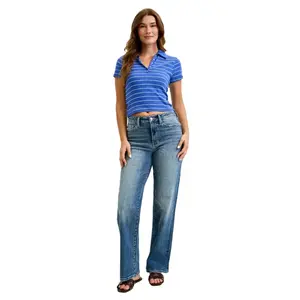Judy Blue Kali Mid-Rise Straight Leg Jeans